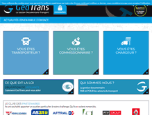 Tablet Screenshot of gedtrans.com